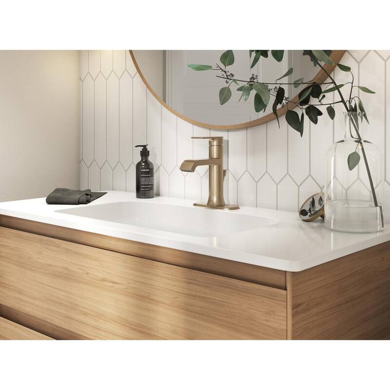 Bronze Gold Single Handle Bathroom Faucet 2-pack R4183