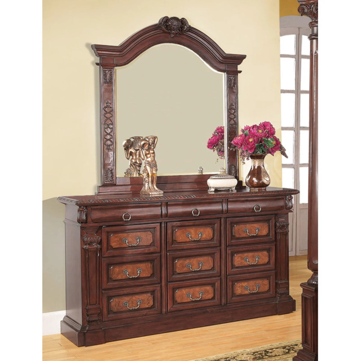12-Drawer Dresser Cappuccino H23989