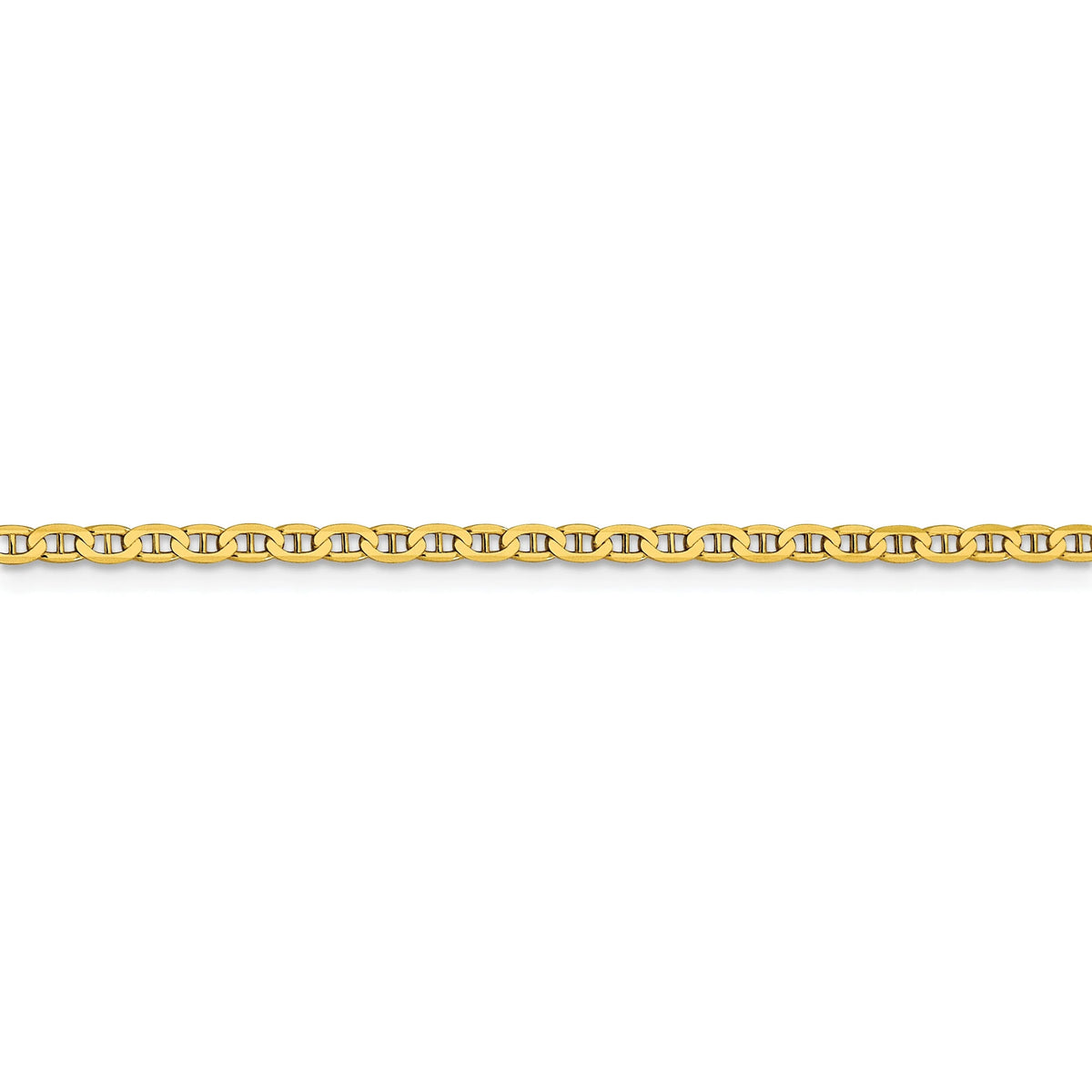 10k Yellow Gold 2.4mm Flat Anchor Chain R970558