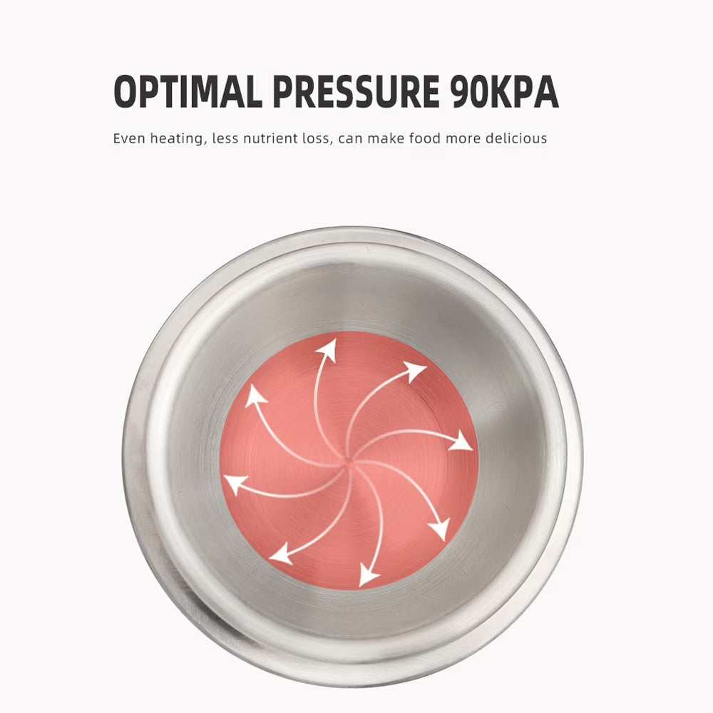 1.2L Portable Pressure Cooker Pot O545511