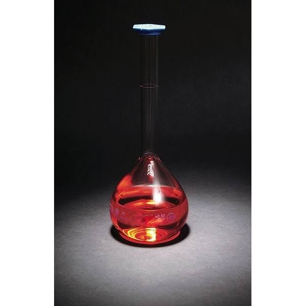 1000ml Class B Volumetric Flask with Snap Cap Q114366