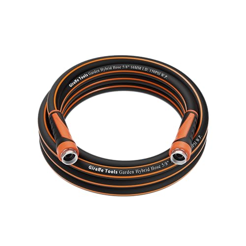 100ft x 5/8" Heavy Duty Flexible Hybrid Hose with Swivel Handle X53057