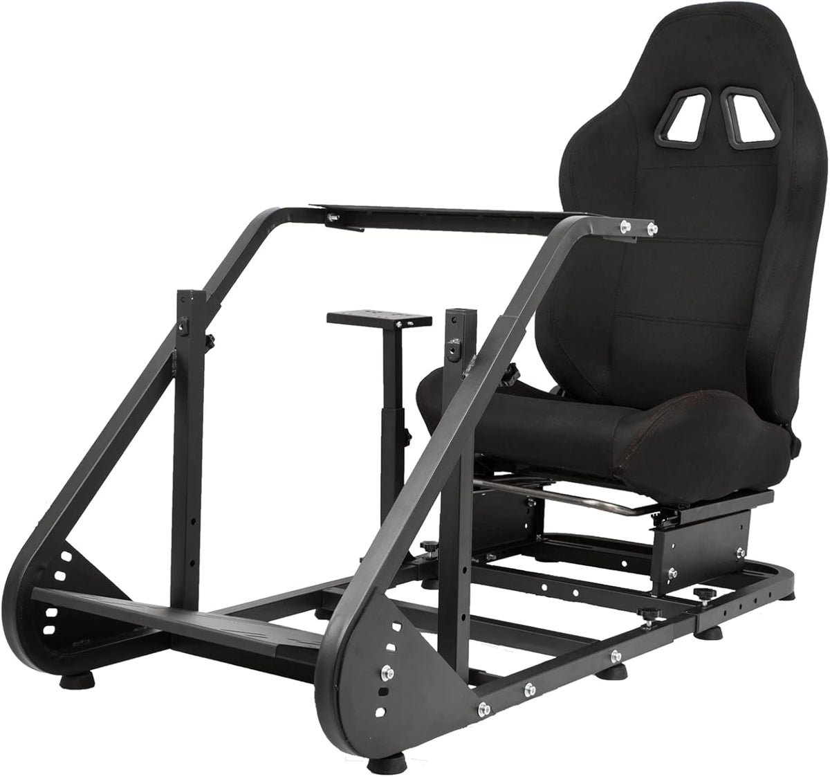 Racing Cockpit Frame Height Adjustable Racing Wheel Stand J7074