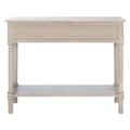 Greige 2 Drawer Console Table K6244