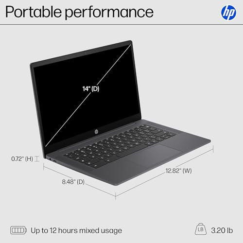 14 inch Chromebook, Intel Processor N100, 8 GB RAM, 128 GB UFS D1015