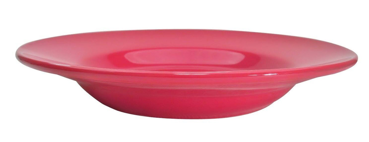 12-Inch 26-Ounce Red Stoneware Pasta Bowl, Box of 12 I911
