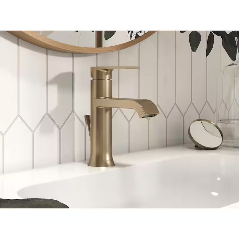 Bronze Gold Single Handle Bathroom Faucet 2-pack R4183