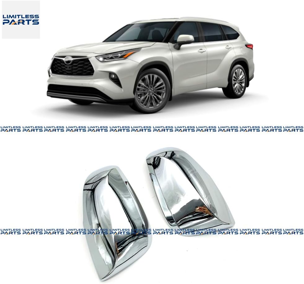 Chrome ABS Mirror Cap Cover N379