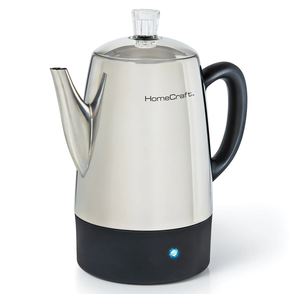 10-Cup Stainless Steel Coffee Percolator I6223