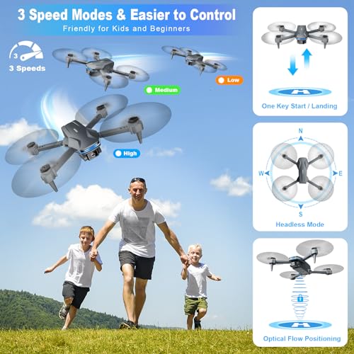 1080P HD FPV Foldable Drone with Camera Q28556