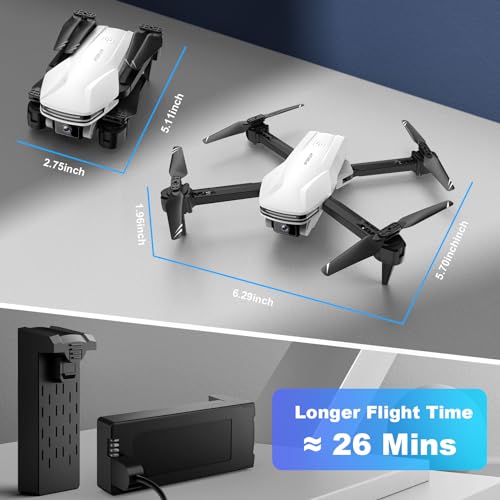 1080P HD FPV Foldable Drone with Camera Q28556