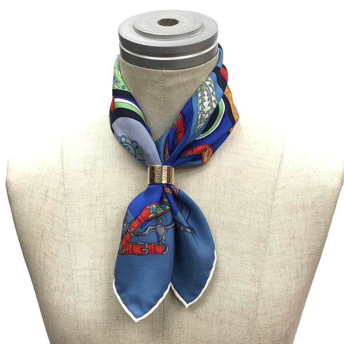 100% Silk Scarf L493