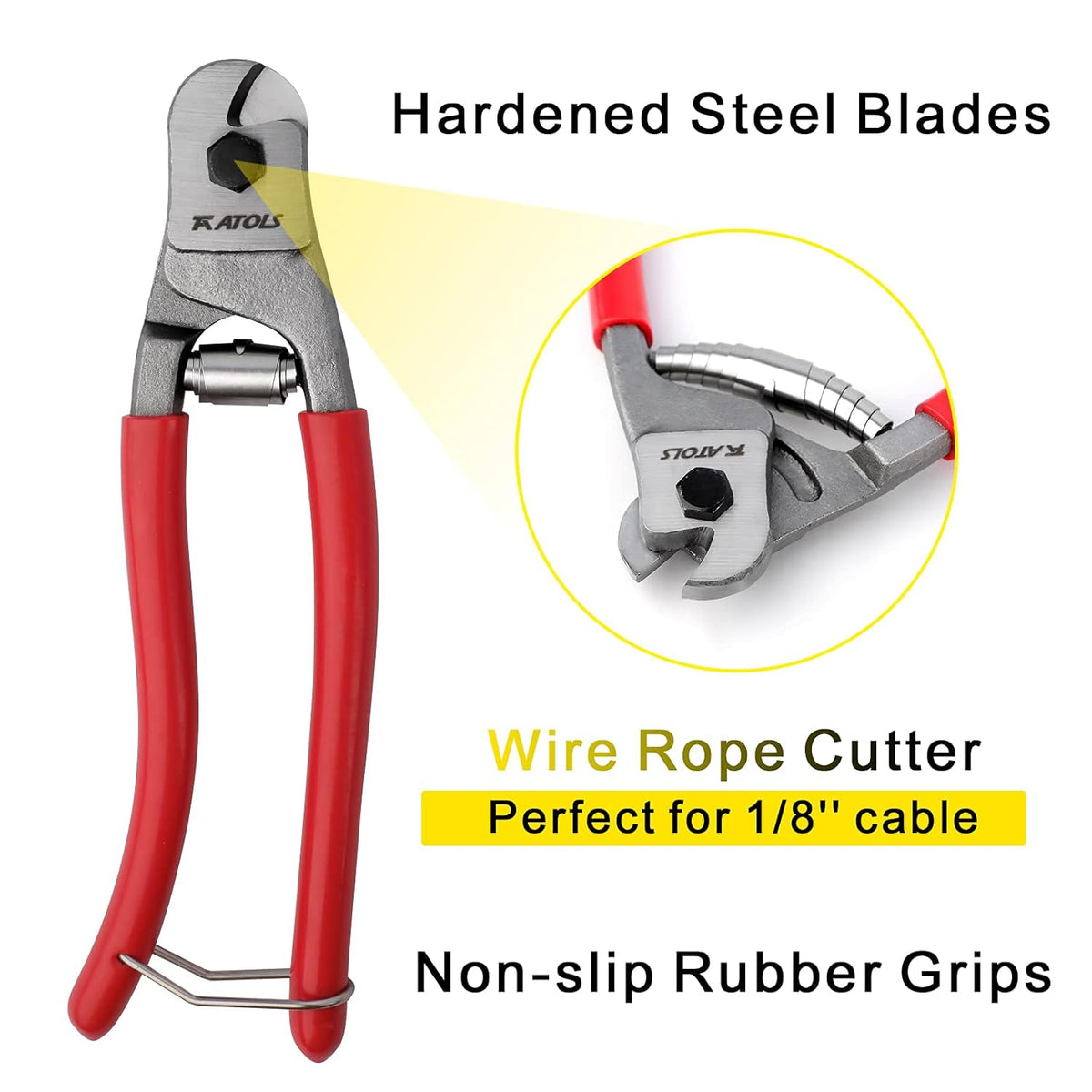 1/8 T316 Stainless Steel Cable with Cutter W691