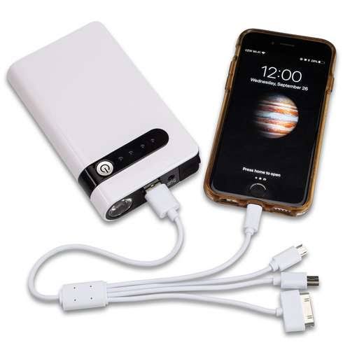 12V Portable Car Battery Jumper and Power Bank with Case 8,000 mAh S109