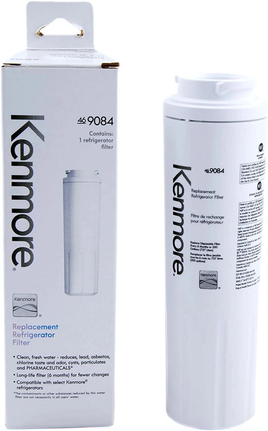 6 Pack Replacement Refrigerator Water Filter S351