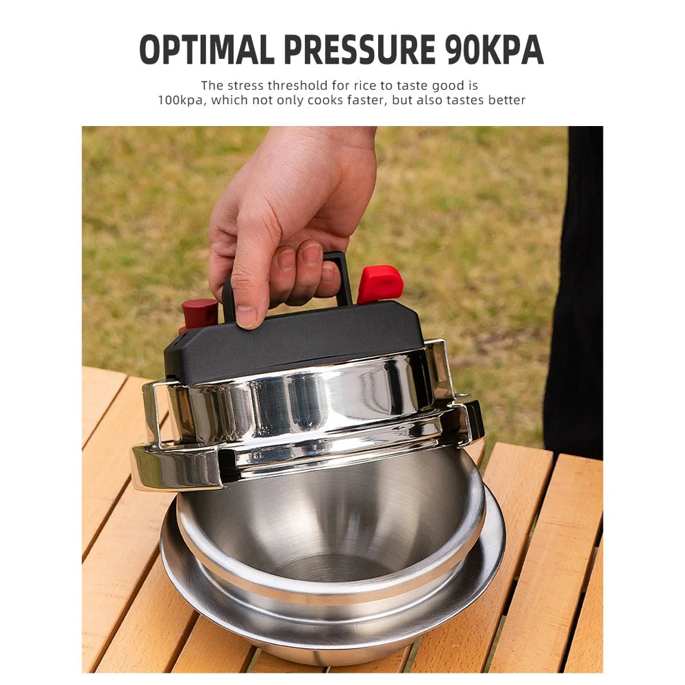 1.2L Portable Pressure Cooker Pot O545511