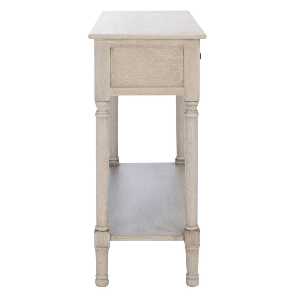 Greige 2 Drawer Console Table K6244