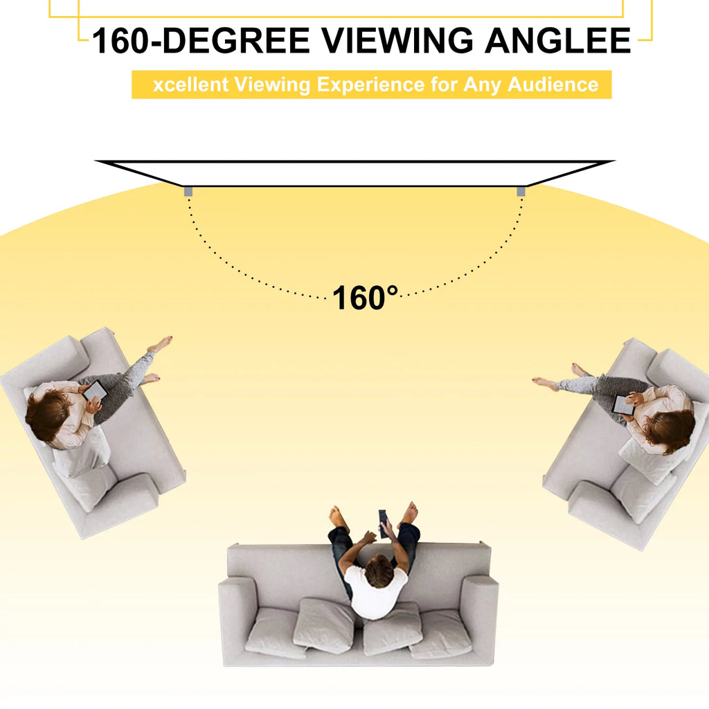100 inch 16:9 Foldable Outdoor Projector Screen with Carry Bag L717674