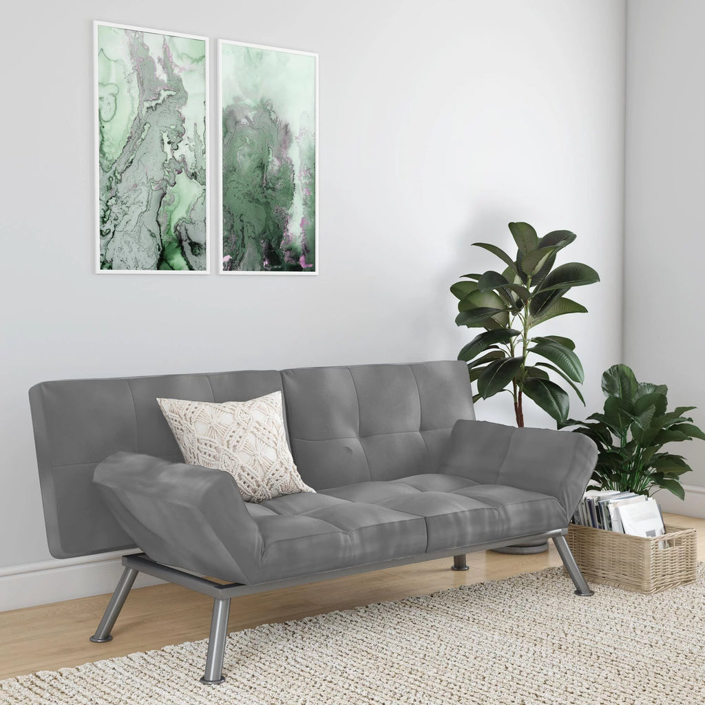 Charcoal Futon V8462