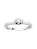 10K Gold Diamond Solitaire Engagement Ring X375520